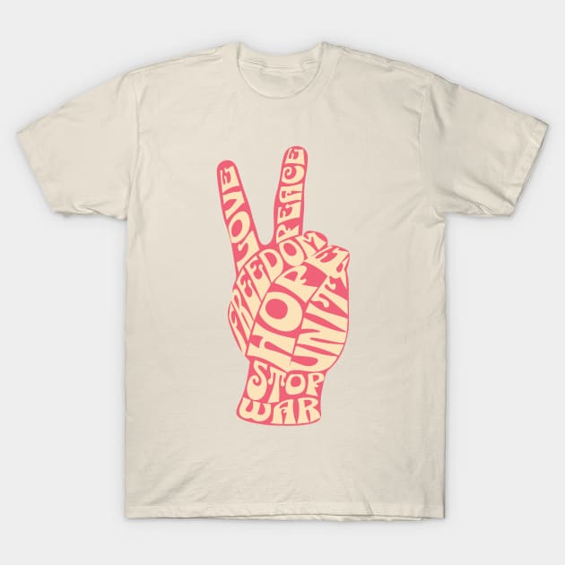 PEACE T-Shirt by haresandcritters